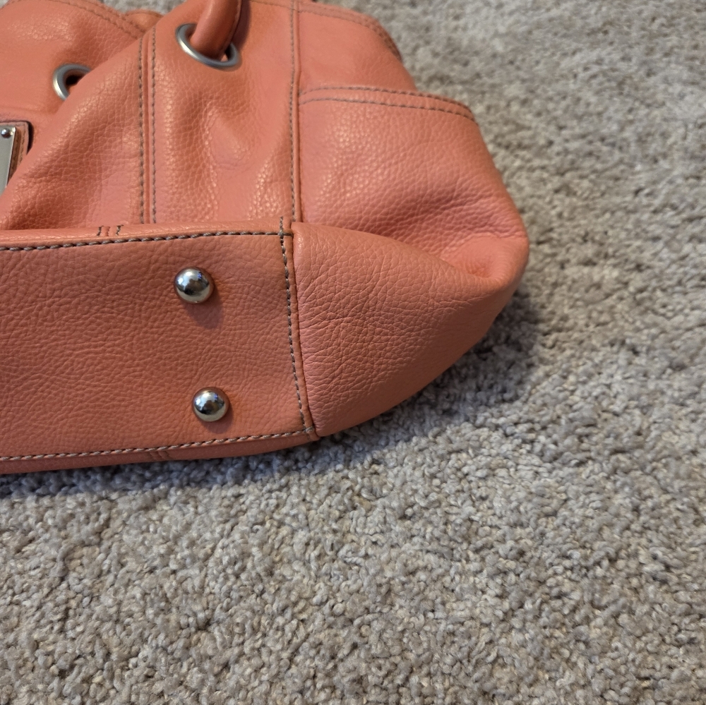 Tignanello Cinched Hobo Handbag - Picture 12 of 12